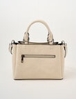 Pronta Moda Classic Shopper Bag, Bone product photo View 02 S