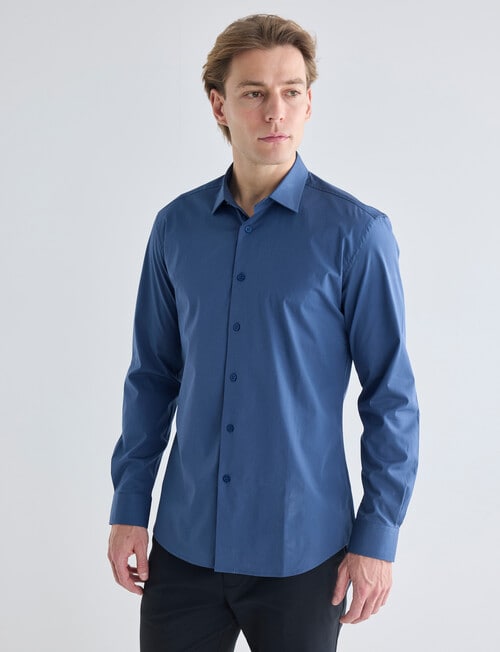 L+L Steel Long Sleeve Shirt, Grey product photo