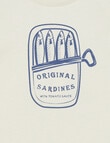 Teeny Weeny Sail Away Play Short Sleeve Tee, Sardines product photo View 03 S