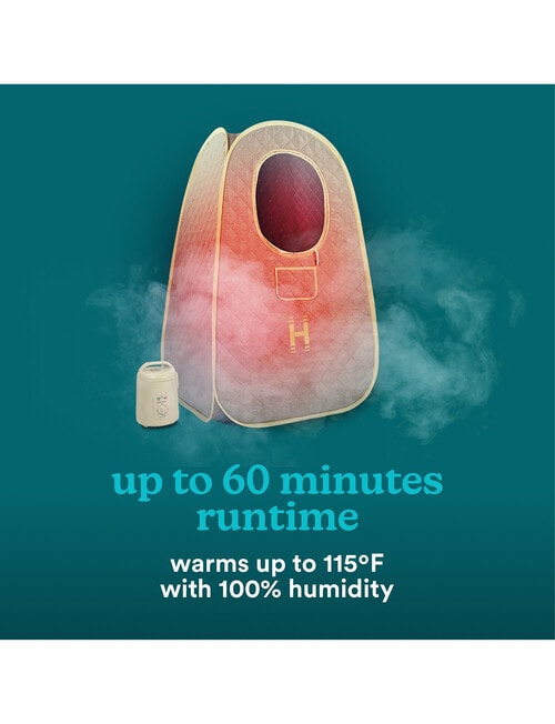 Homedics Portable Steam Sauna, SP-SN300B-AU product photo View 04 L