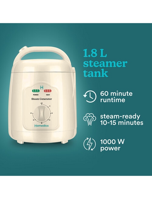 Homedics Portable Steam Sauna, SP-SN300B-AU product photo View 06 L