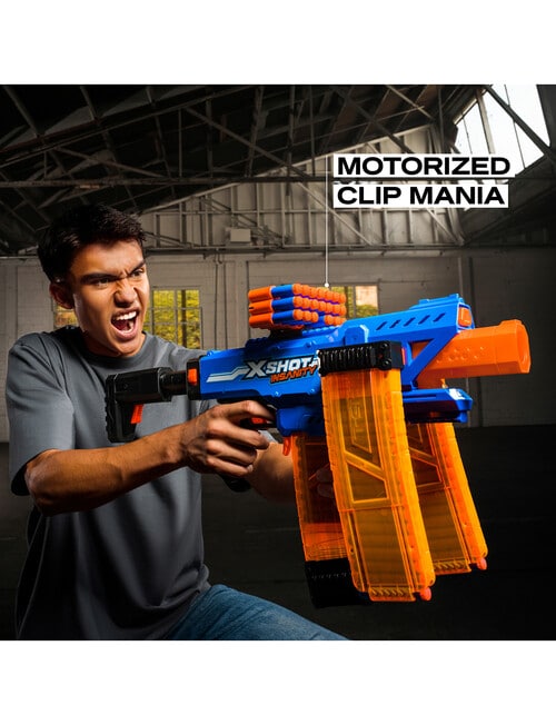 X-Shot Insanity Series 1 Motorised Clip Blaster product photo View 02 L