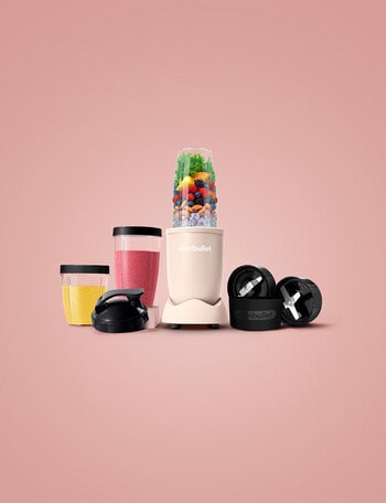 NutriBullet 1000 Watt Mega Pack Blender, Blush, N10-1107MB product photo