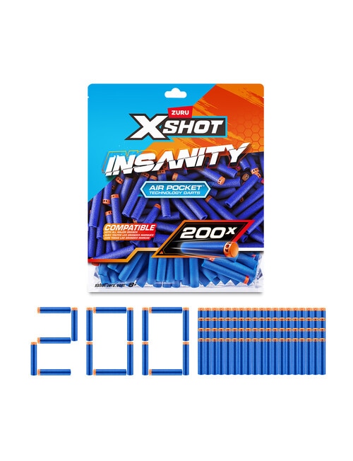 X-Shot Insanity Dart, Series 1, 200-Pack product photo