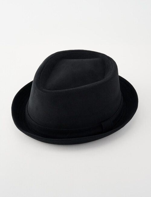 Gasoline Pork Pie Hat, Black product photo