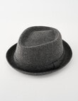 Gasoline Pork Pie Hat, Grey product photo