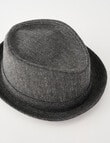 Gasoline Pork Pie Hat, Grey product photo View 03 S