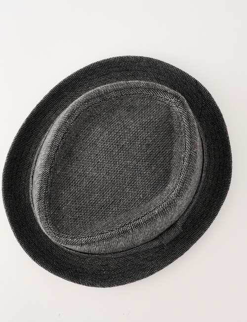 Gasoline Pork Pie Hat, Grey product photo View 04 L