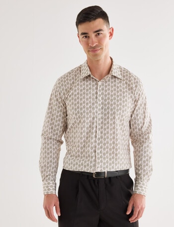L+L Tailored Shirt, Sage product photo