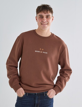 Gasoline Sweatshirt, Chocolate product photo