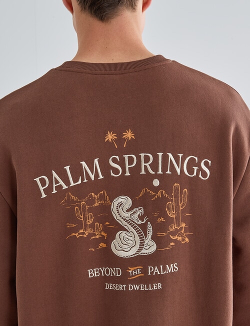 Gasoline Sweatshirt, Chocolate product photo View 05 L