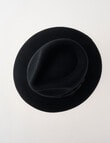 Gasoline Fedora Hat, Black product photo View 04 S