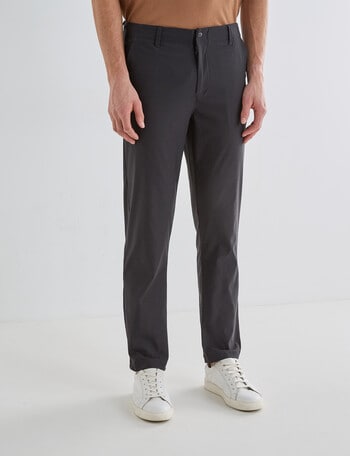 Gasoline Club Tech Slim Fit Chino Pant, Black product photo