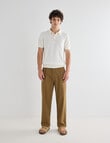 Gasoline Straight Leg Chino, Tan product photo