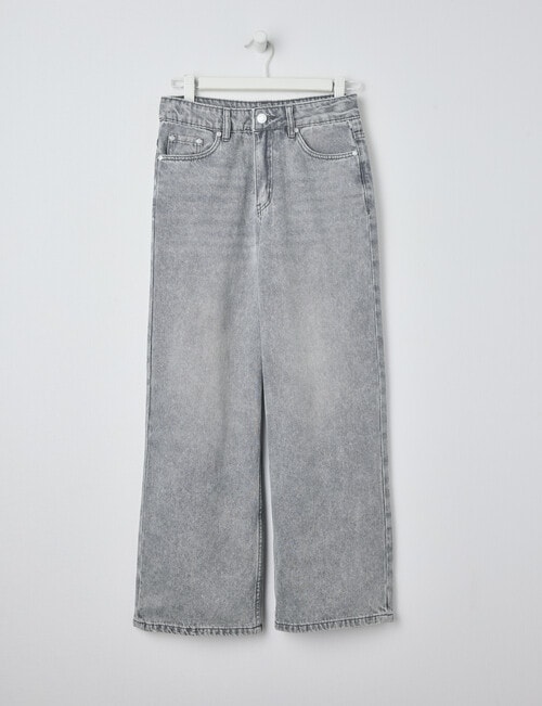 Switch Harlow Wide Leg Jean, Grey product photo