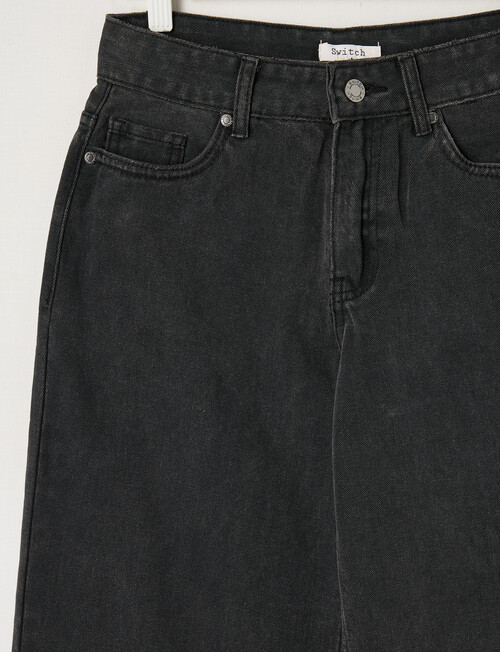 Switch Gia Baggy Jean, Washed Black product photo View 03 L