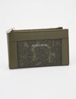 Pronta Moda Mid Size Open Wallet, Avocado product photo