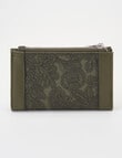 Pronta Moda Mid Size Open Wallet, Avocado product photo View 02 S