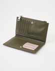 Pronta Moda Mid Size Open Wallet, Avocado product photo View 03 S