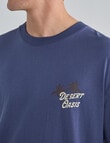 Gasoline Printed Tee, Blue product photo View 05 S