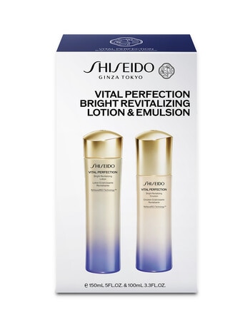 Shiseido Vital Perfection Bright Revitalizing Lotion & Emulsion Value Set product photo