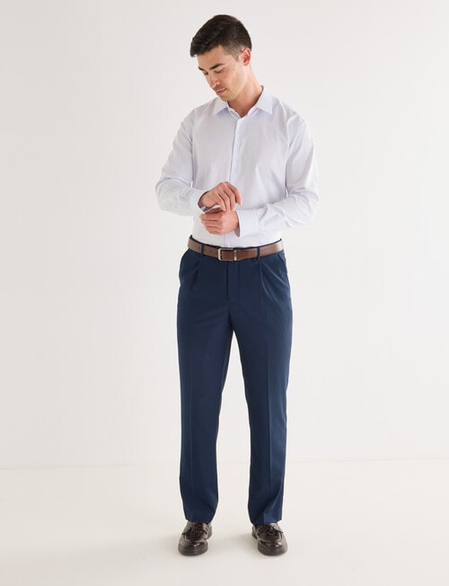 Laidlaw + Leeds Tailored Shirt, Blue product photo View 05 L