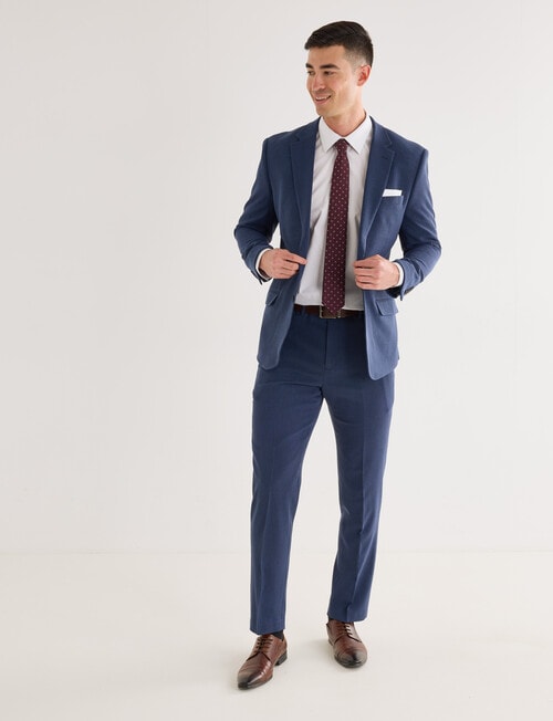 Laidlaw + Leeds Tailored Pant, Navy product photo View 03 L