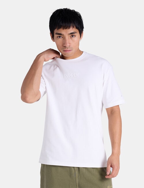 Champion Rochester Base Tee, White product photo View 02 L