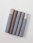 Laidlaw + Leeds 5-Pack Hankies, Grey product photo View 03 S
