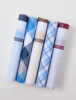 Laidlaw + Leeds 5-Pack Hankies, Blue product photo View 03 S