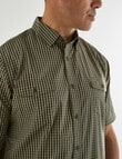 Kauri Trail Cooper Short Sleeve Shirt, Khaki product photo View 04 S