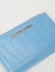 Boston + Bailey Card Holder with Zip Pocket, Light Blue product photo View 04 S