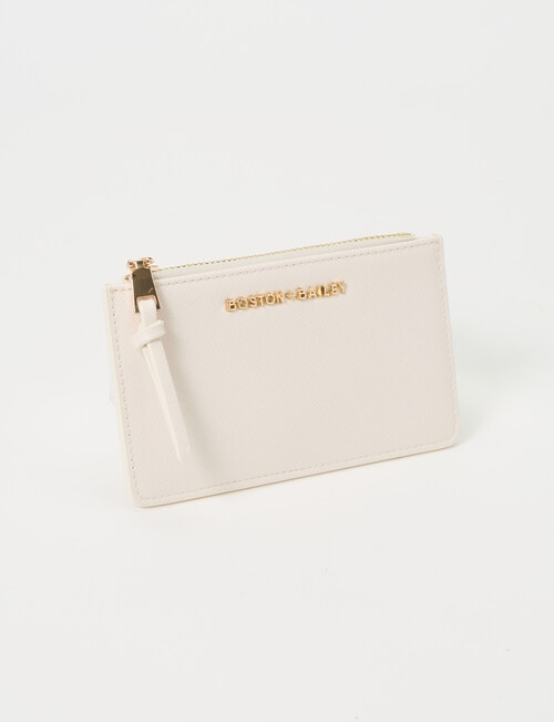 Boston + Bailey Card Holder with Zip Pocket, Blush product photo