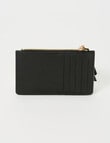 Boston + Bailey Card Holder with Zip Pocket, Black product photo View 02 S