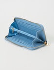 Boston + Bailey Large Zip Around Wallet, Light Blue product photo View 03 S