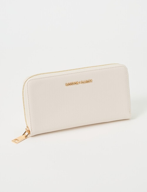 Boston + Bailey Large Zip Around Wallet, Blush product photo