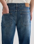 Gasoline Relaxed Fashion Jean, Blue product photo View 05 S