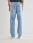 Gasoline Relaxed Fashion Jean, Blue product photo View 02 S