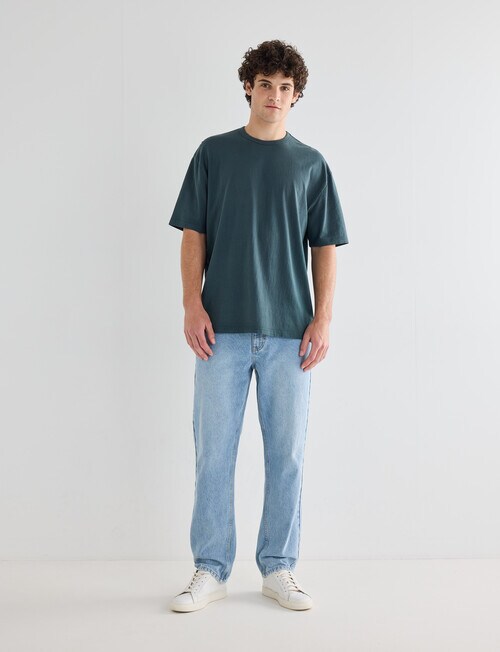Gasoline Relaxed Fashion Jean, Blue product photo View 03 L