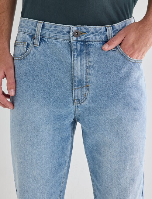 Gasoline Relaxed Fashion Jean, Blue product photo View 04 L