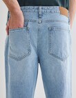 Gasoline Relaxed Fashion Jean, Blue product photo View 05 S