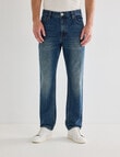 Gasoline Relaxed Fashion Jean, Blue product photo