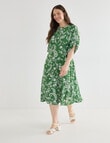 Whistle Paisley Empire Dress, Green Apple product photo View 12 S