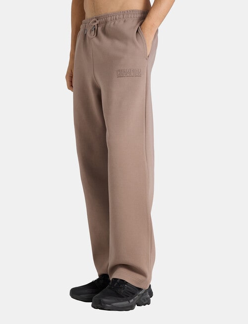Champion Rochester Base Straight Trackpant, Mushroom product photo View 02 L