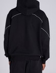 Champion Rochester Base One Hoodie, Black product photo View 03 S