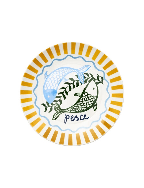 Porto Nautilus Side Plate, 20cm, Pesce product photo