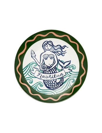 Porto Nautilus Side Plate, 20cm, Siren product photo