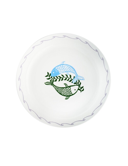 Porto Nautilus Dinner Bowl, 21.5cm, Pesce product photo