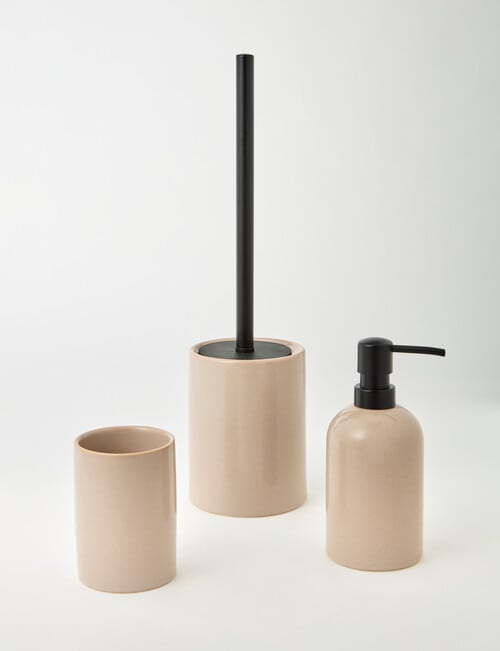 Salt&Pepper Tide Toilet Brush Holder, Mushroom product photo View 04 L
