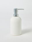 Salt&Pepper Tide Soap Dispenser, White product photo
